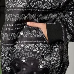 KaporalVeste reversible à motifs imprimés VADAS noire