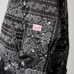 KaporalVeste reversible à motifs imprimés VADAS noire