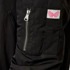KaporalVeste reversible à motifs imprimés VADAS noire
