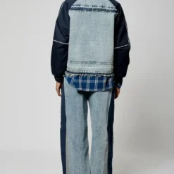 KaporalVeste VOILAbimatière bleu en coton