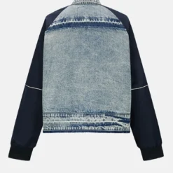 KaporalVeste VOILAbimatière bleu en coton