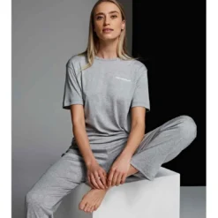 Karl LagerfeldBas de pyjama pantalon logoté - Gris - Karl Lagerfeld