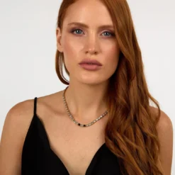 Karl Lagerfeld BijouxCollier Femme Karl Lagerfeld Stone - KLAYC04 Acier Doré