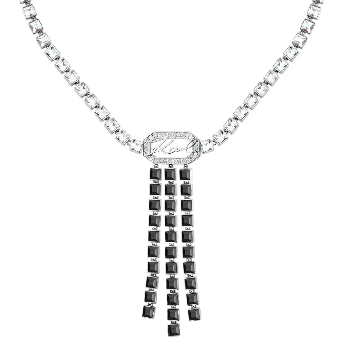 Karl Lagerfeld BijouxCollier Femme Karl Lagerfeld Stone - KLAYC02 Acier Argent