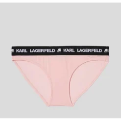 Karl LagerfeldCulotte logotée - Rose - Karl Lagerfeld