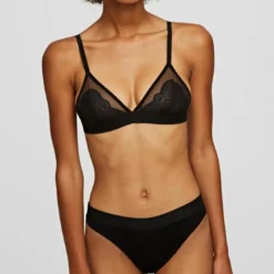 Karl LagerfeldLot de 2 Culottes Dentelles Noires- KARL LAGERFELD
