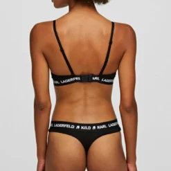 Karl LagerfeldLot de 2 Strings Logotypés Noirs- KARL LAGERFELD