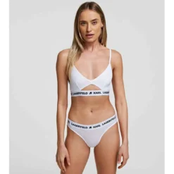Karl LagerfeldShorty logoté - Blanc - Karl Lagerfeld