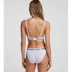 Karl LagerfeldShorty logoté - Blanc - Karl Lagerfeld