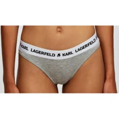 Karl LagerfeldString logote - Gris- KARL LAGERFELD