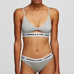 Karl LagerfeldString logote - Gris- KARL LAGERFELD