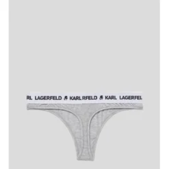 Karl LagerfeldString logote - Gris- KARL LAGERFELD