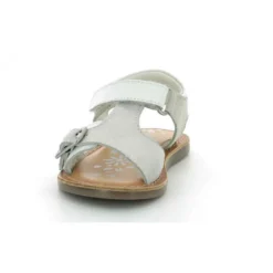 KickersSandale Fille DIAZZ blanc en cuir