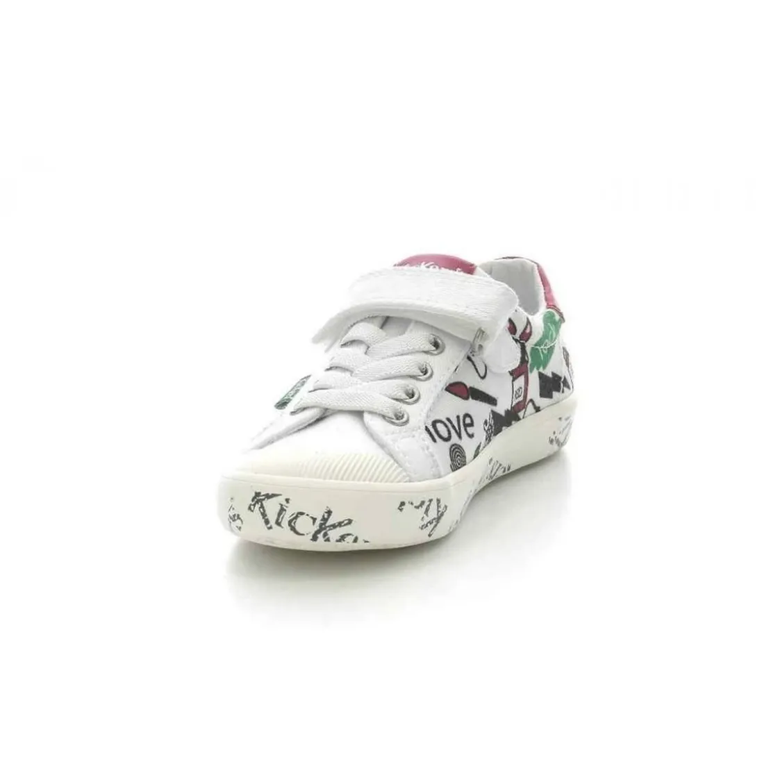 KickersSneakers Bas Garcon GODY blanc