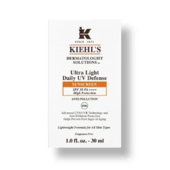 Kiehl'sCrème Solaire Visage Spf50 - Ultra Light Daily Uv Defense30 ml