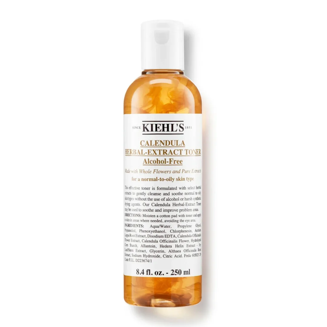 Kiehl'sLotion Tonique Sans Alcool Au Calendula Pour Peaux Normales A Grasses