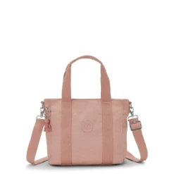 KiplingTote bag ASSENI MINI rose