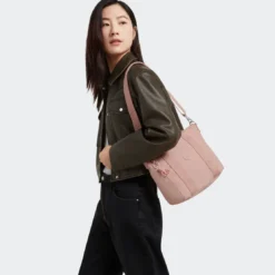KiplingTote bag ASSENI MINI rose