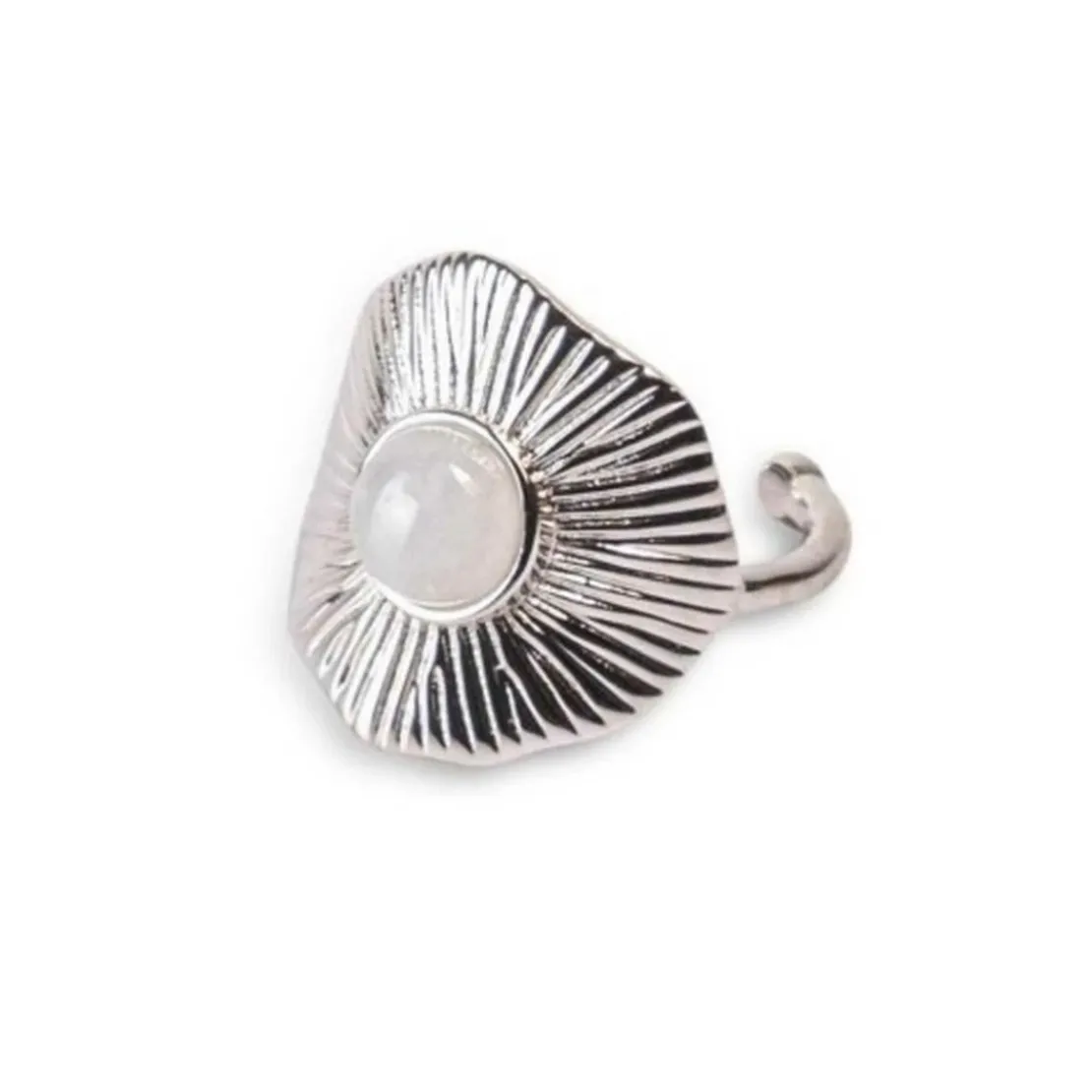 Kosma ParisBague fleur argentée BRSL0476-R Kosma Paris