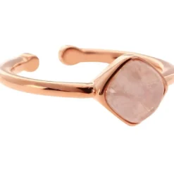 Kosma ParisBague Kosma Ella BRSL0438-ROSEGOLD - Métal Doré Rose & Quartz Rose Femme