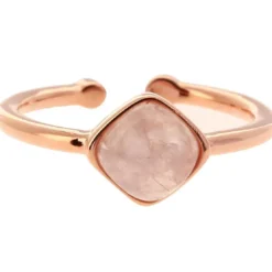 Kosma ParisBague Kosma Ella BRSL0438-ROSEGOLD - Métal Doré Rose & Quartz Rose Femme