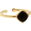 Kosma ParisBague Kosma Ella BRSL0438-OR - Métal Doré Jaune & Onyx Noir Femme