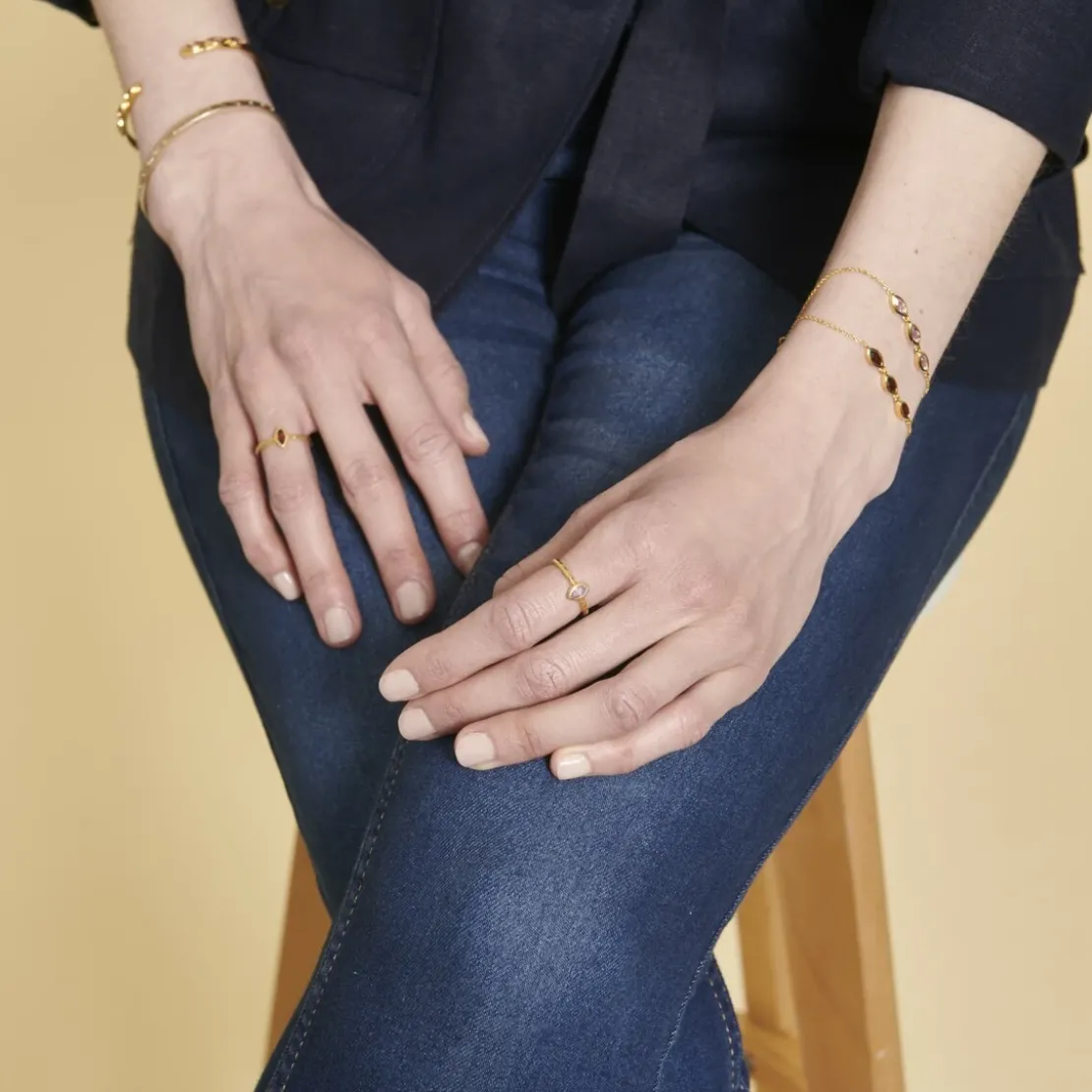 Kosma ParisBague Kosma Paris - Collection Kira Doré & Améthyste