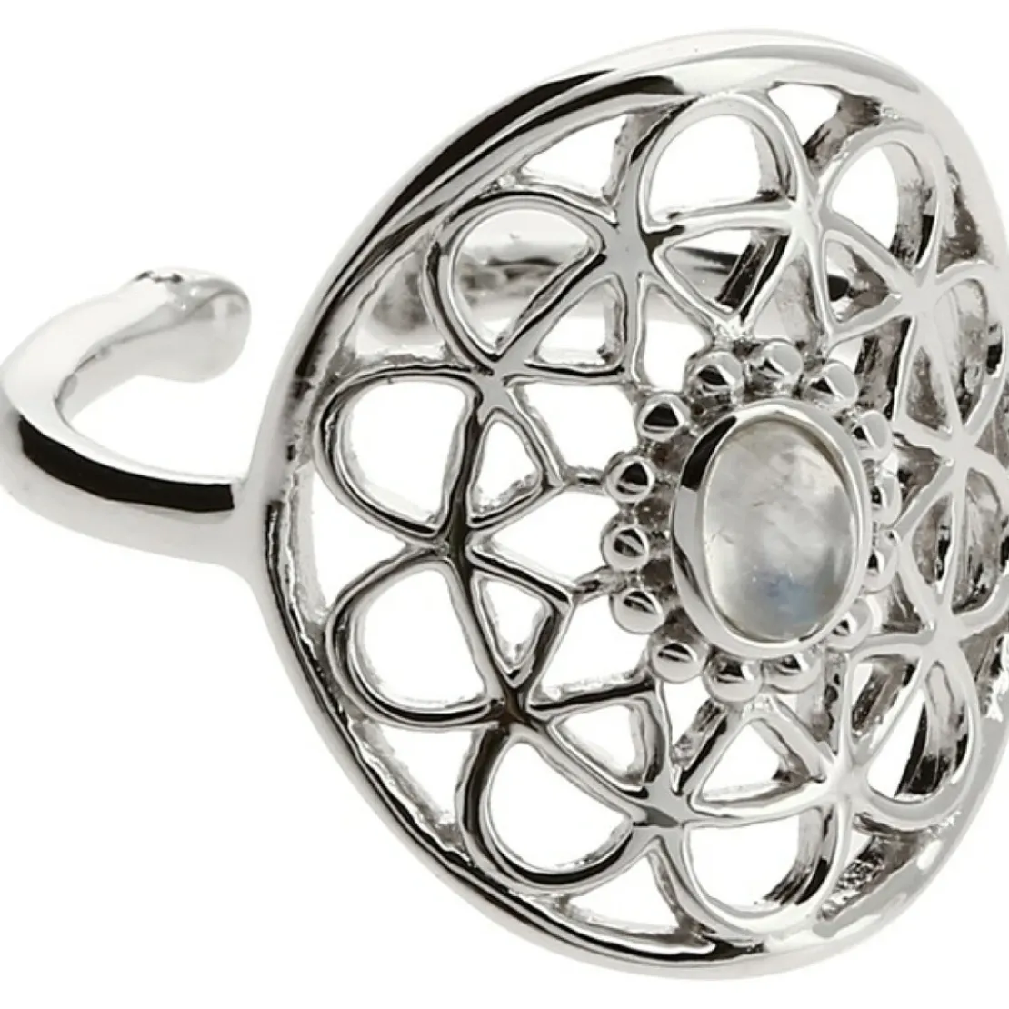 Kosma ParisBague Kosma Stella BRSL0436-SMOI - Métal Argenté & Pierre De Lune Femme