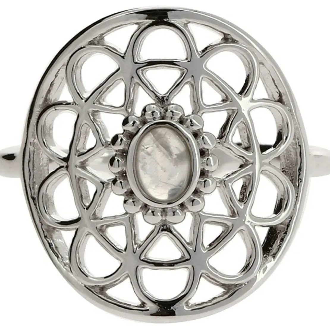 Kosma ParisBague Kosma Stella BRSL0436-SMOI - Métal Argenté & Pierre De Lune Femme