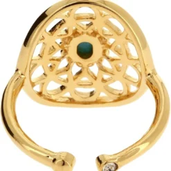 Kosma ParisBague Kosma Stella BRSL0436-OCTUBU - Métal Doré jaune & Turquoise Femme
