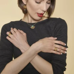 Kosma ParisBague Kosma Stella BRSL0436-OCTUBU - Métal Doré jaune & Turquoise Femme