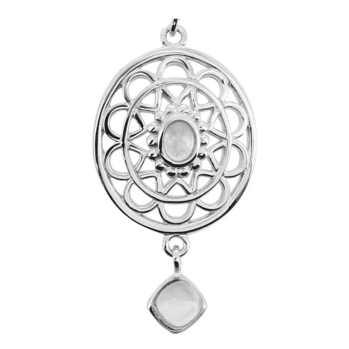 Kosma ParisBoucles d'oreilles Kosma Paris - Collection Stella Argenté & Pierre De Lune