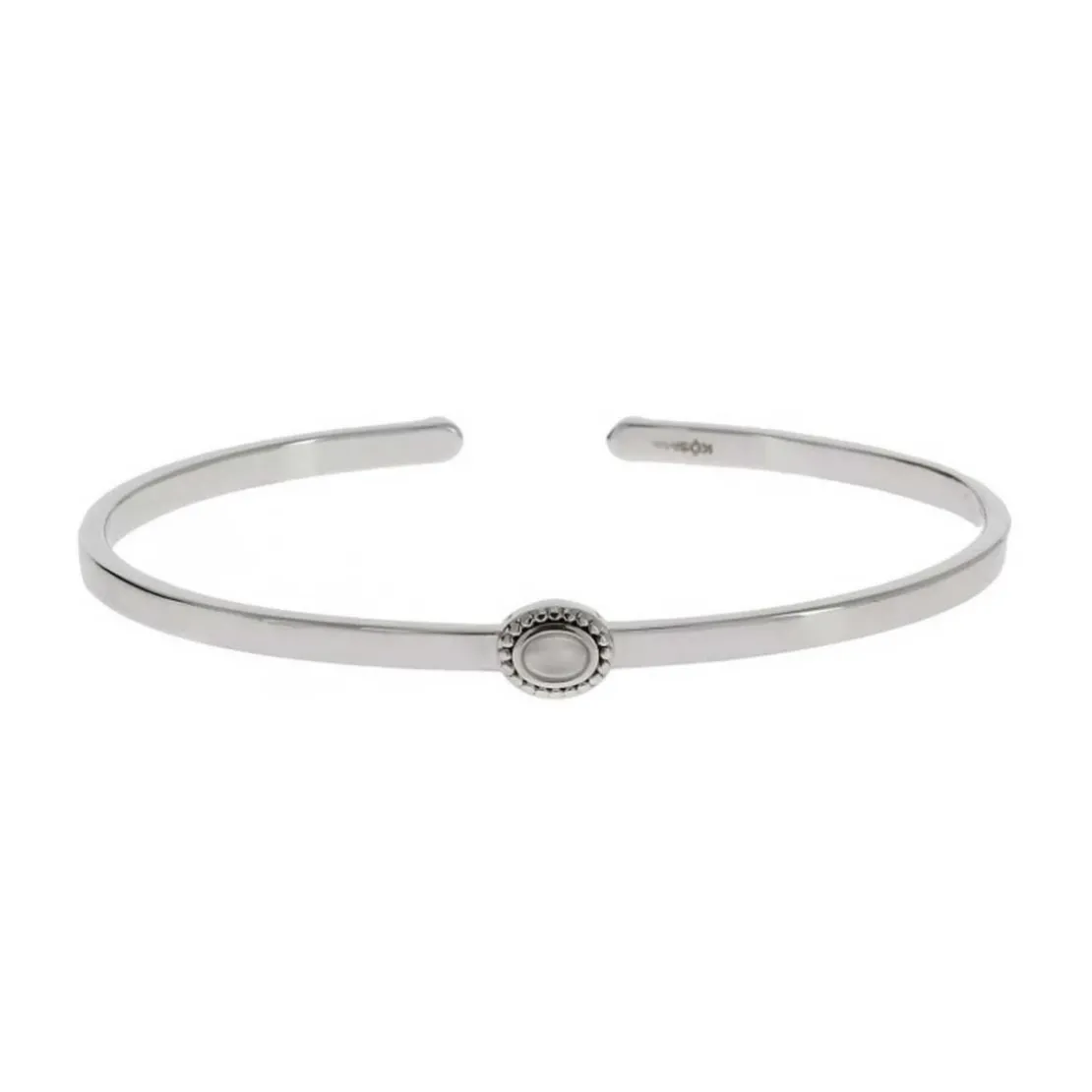 Kosma ParisBracelet Kosma Stella JWBB00001-SMOI - Métal Argenté & Pierre de Lune Femme