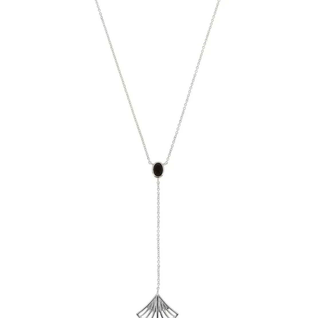 Kosma ParisCollier et pendentif Kosma Arielle BNS08197-ARGENT - Métal Argenté & Onyx Noir Femme
