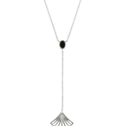 Kosma ParisCollier et pendentif Kosma Arielle BNS08197-ARGENT - Métal Argenté & Onyx Noir Femme