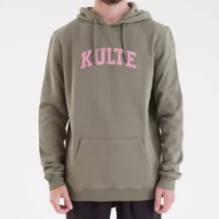 KulteSweatshirt CORPO ATHLETIC - Kakien coton