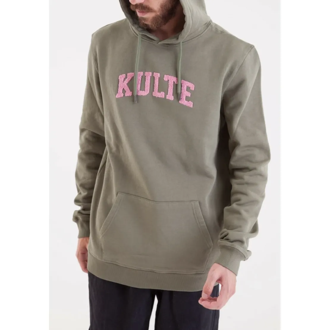 KulteSweatshirt CORPO ATHLETIC - Kakien coton