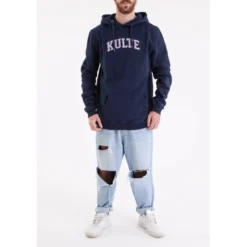 KulteSweatshirt CORPO ATHLETIC - Bleu marineen coton