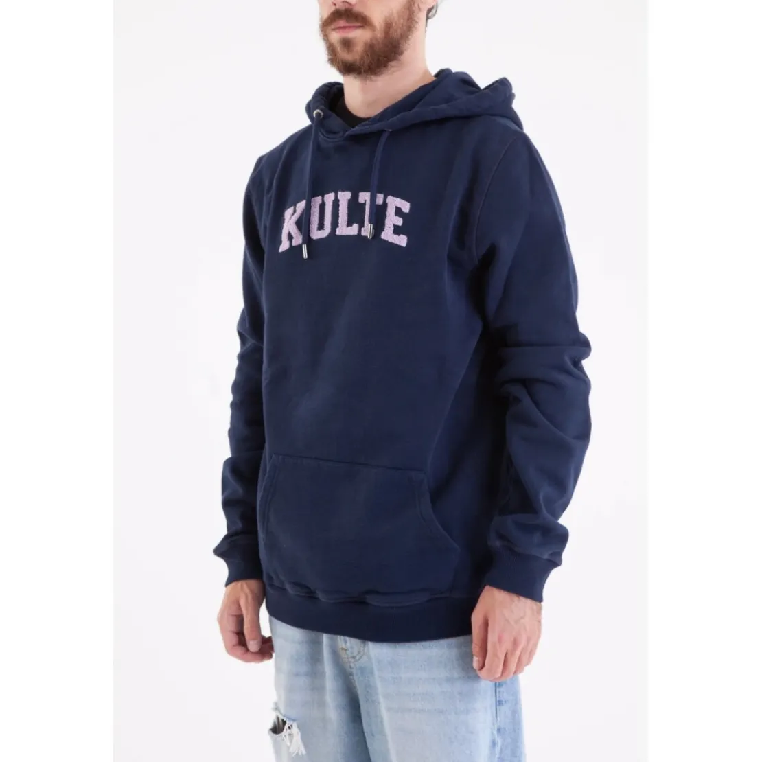 KulteSweatshirt CORPO ATHLETIC - Bleu marineen coton
