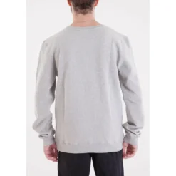 KulteSweatshirt CORPO SCRIPT - Grisen coton