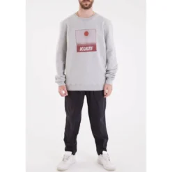 KulteSweatshirt SUNSET - Gris en coton
