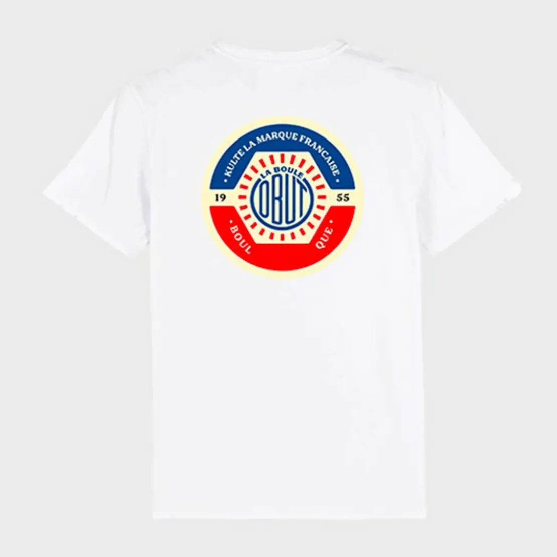 KulteTee-shirt Blanc BLASON en coton