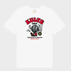 KulteTee-shirt Blanc TRIPLETTE en coton
