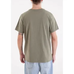 KulteTee-shirt CORPO SCRIPT - Kakien coton