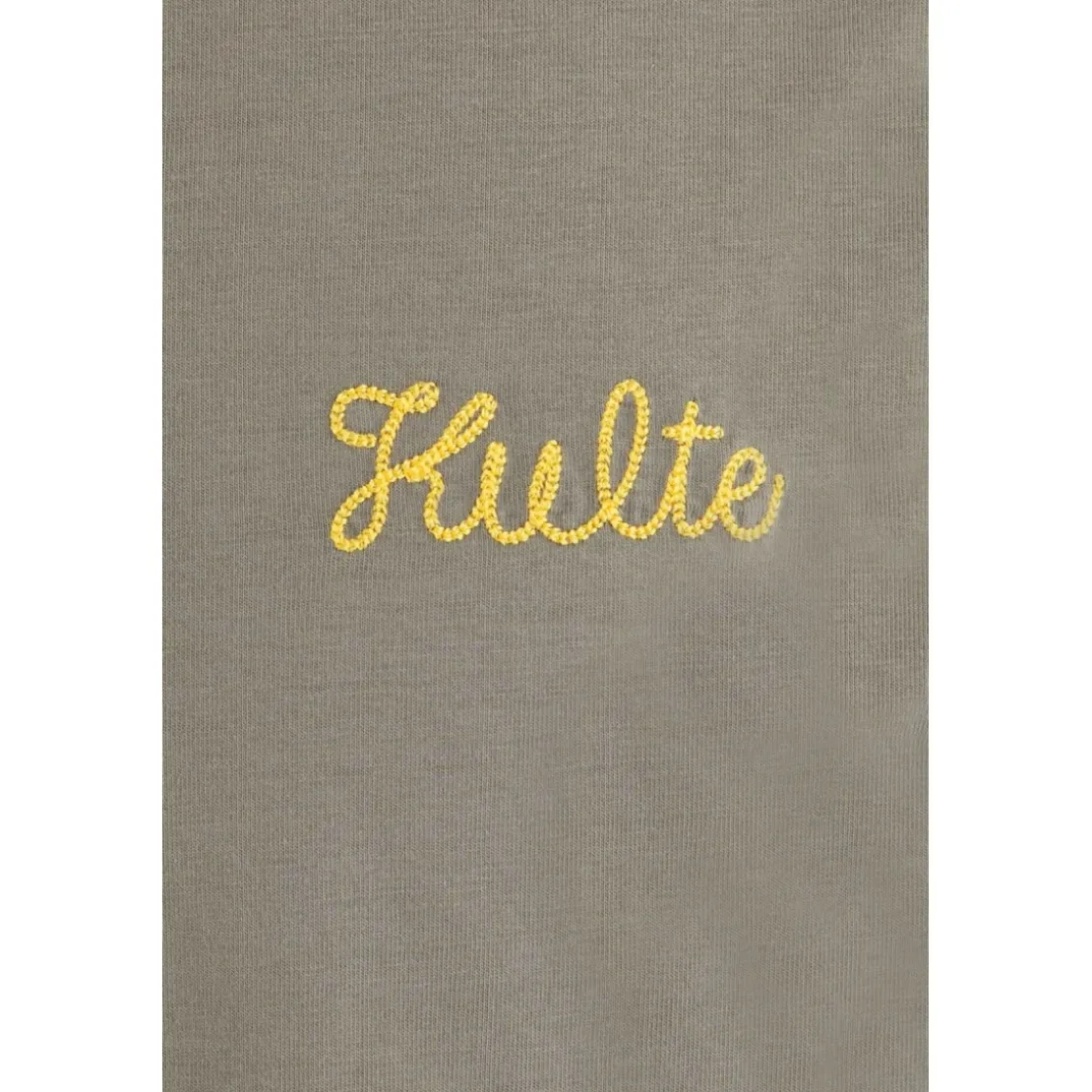 KulteTee-shirt CORPO SCRIPT - Kakien coton