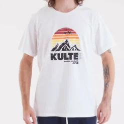 KulteTee-shirt NAGANO - Blancen coton