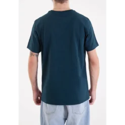 KulteTee-shirt NAGANO - Bleu canarden coton
