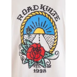 KulteTee-shirt ROAD KULTE - Blancen coton