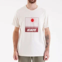 KulteTee-shirt SUNSET - Blancen coton