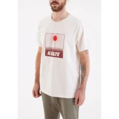 KulteTee-shirt SUNSET - Blancen coton